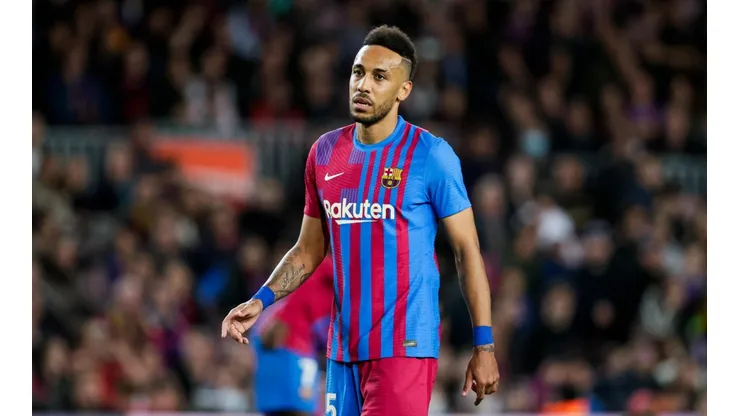 Getty Images - Soccrates Images / Colaborador - Aubameyang pelo Barça.