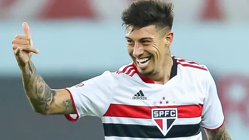 Rigoni foi apresentado oficialmente pelo São Paulo - Foto: Pedro H. Tesch/AGIF.