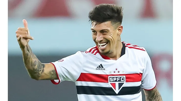 Rigoni foi apresentado oficialmente pelo São Paulo - Foto: Pedro H. Tesch/AGIF.