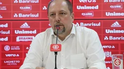 Foto: Ricardo Duarte/Internacional/Divulgação - Barcellos, presidente do Inter: direção do clube gaúcho procurou o meia nos bastidores