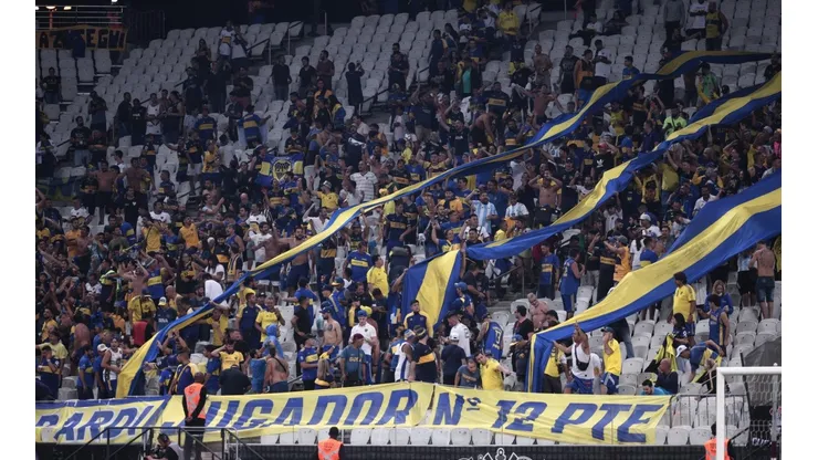 Torcedor do Boca Juniors protagonizou últimos dos três casos de racismo desta primeira fase da Libertadores 2022 / Foto: Ettore Chiereguini/AGIF