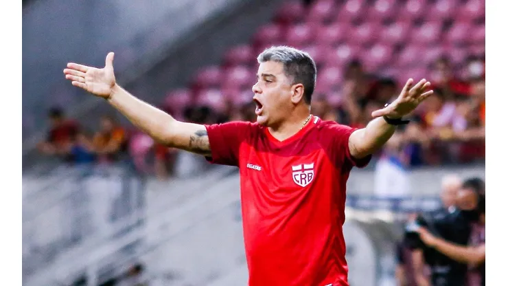 Foto: (Rafael Vieira/AGIF) - Marcelo Cabo lamentou a virada sofrida pelo CRB nesta quarta (27)
