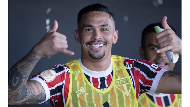 Foto: Diogo Reis/AGIF - Luciano: renovou com o São Paulo até o fim de 2024