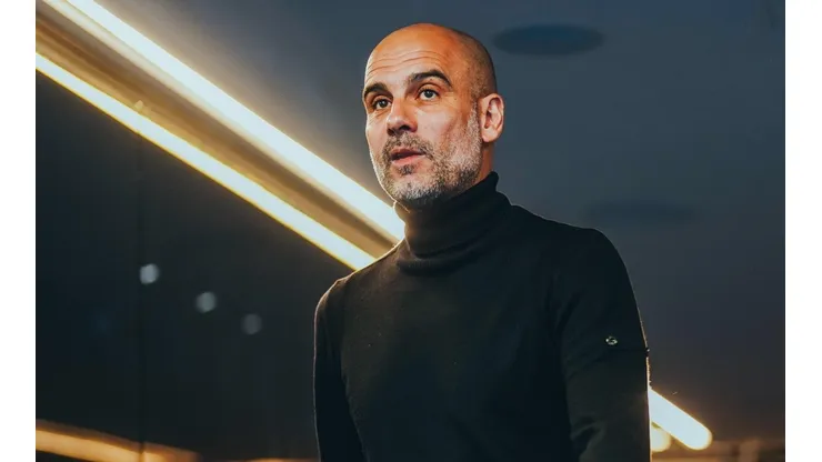 Foto: Divulgação/Manchester City - Guardiola se rende à reserva do time após atuação contra o Real Madrid