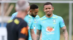 Fernando Moreno/AGIF - Gabriel Jesus em treino pela Seleção.
