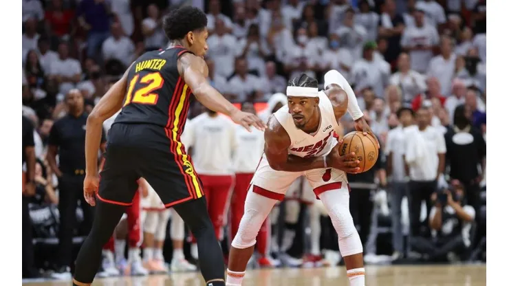Michael Reaves/Getty Images/ Miami Heat x Atlanta Hawks: saiba onde assistir AO VIVO esse duelo dos playoffs da NBA.