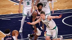 Tayfun Coskun/Anadolu Agency via Getty Images/ Varrida e classificação! Celtics faz 4 a 0 na série contra os Nets, com mais uma ótima vitória em Nova York.