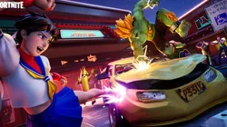 Fortnite receberá novas skins de Street Fighter com trajes do Blanka e da Sakura