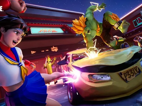 Fortnite receberá novas skins de Street Fighter com trajes do Blanka e da Sakura