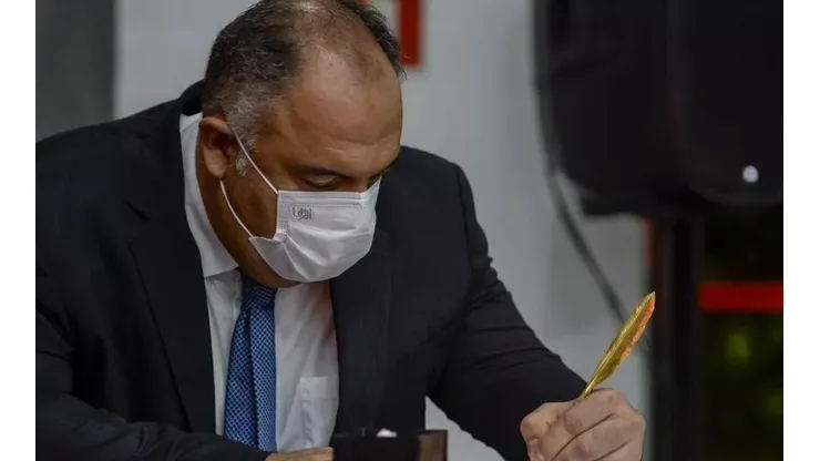 - Marcos Braz é o vice-presidente de futebol flamenguista
