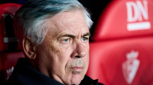 Foto: Juan Manuel Serrano Arce/Getty Images/Espanha - Ancelotti: tem dúvida na escalação do Real Madrid contra o City