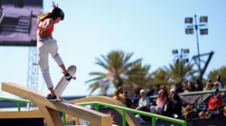Mike Ehrmann/Getty Images/ Fadinha conquista mais um título inédito na carreira de skate.