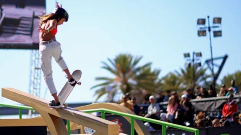 Mike Ehrmann/Getty Images/ Fadinha conquista mais um título inédito na carreira de skate.