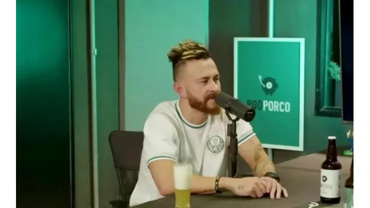 Fred, do Desimpedidos, revelou convite para estrela jogar no Palmeiras (Foto: Reprodução/PodPorco)