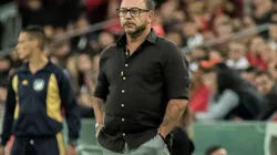 Robson Mafra/AGIF. Atlético precisa da vitória sobre o Indepediente para assumir a ponta do Grupo D