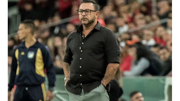 Robson Mafra/AGIF. Atlético precisa da vitória sobre o Indepediente para assumir a ponta do Grupo D