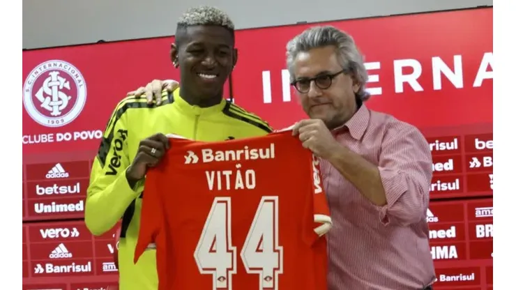Foto: Tomás Hammes - Vitão tem contrato curto com o Inter.
