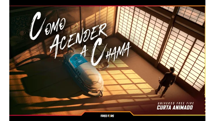 Free Fire: Hayato estará de graça no sábado (23) com o lançamento da animação "Como Acender a Chama"