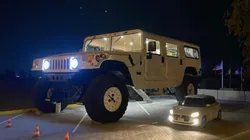 Reprodução/Instagram oficial de Bin Hamdan Al Nahyan - O maior Hummer do Mundo.