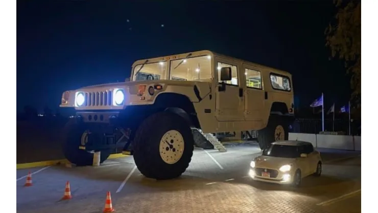 Reprodução/Instagram oficial de Bin Hamdan Al Nahyan - O maior Hummer do Mundo.