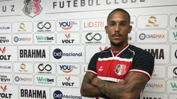 Henrique Barros/Santa Cruz. Antes de fechar contrato com o Santa Cruz, Raphael esteve no Resende-RJ