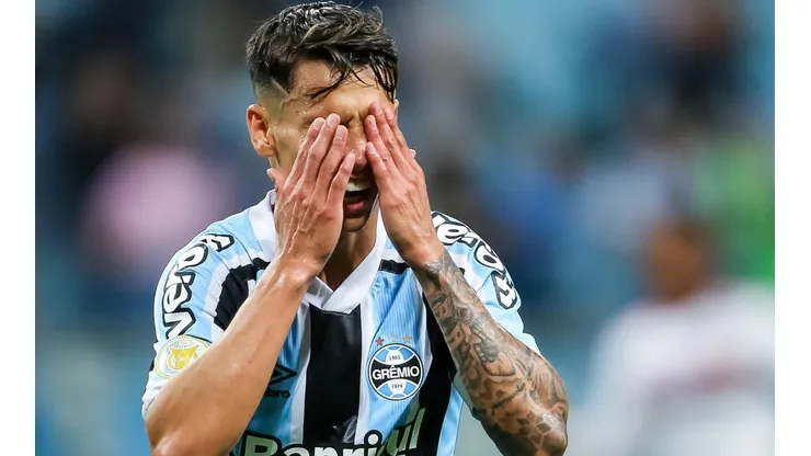 Foto: Pedro H. Tesch/AGIF - Ferreira: atacante do Grêmio ainda sente dores musculares