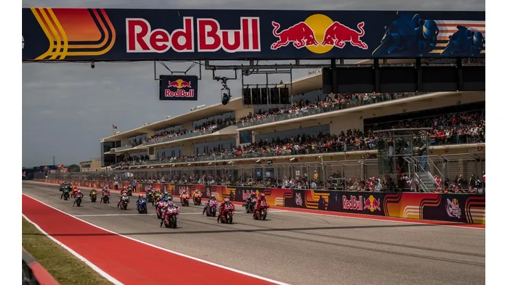 Steve Wobser/Getty Images - Grid antes do GP das Américas em 2022