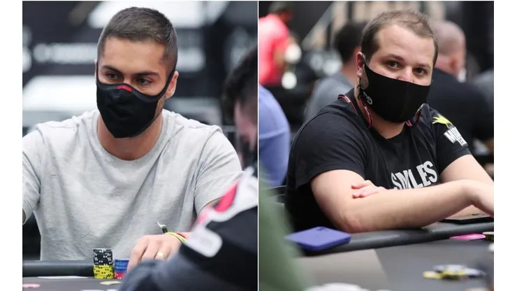 Tauan Naves e Luciano Hollanda estão no Top10 do poker online mundial (Foto: BSOP)