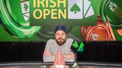 Steve O´Dwyer fez mesa final perfeta no Irish Poker Open (Foro: Reprodução Twitter oficial Irish Poker Open)