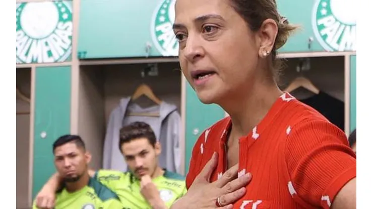 - Leila Pereira é a presidente do Verdão