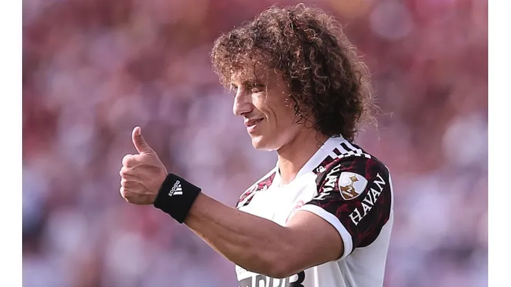 David Luiz é zagueiro do Flamengo (Foto: Ettore Chiereguini/AGIF)