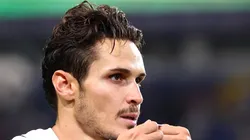 - Veiga com a camisa palmeirense