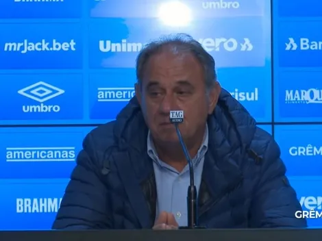 Denis Abrahão eleva o sarrafo no Grêmio e faz cobrança à equipe de Roger Machado