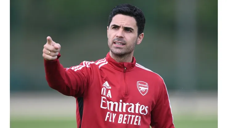Mike Arteta exaltou Jorginho, do Flamengo - (Photo by Stuart MacFarlane/Arsenal FC via Getty Images)