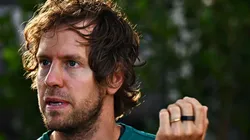 Clive Mason/Getty Images - Sebastian Vettel em entrevista