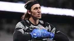 Ettore Chiereguini/AGIF/ "Não é que vou esquecer"; Cássio volta a comentar ameaças, mas ressalta que está feliz no Corinthians.