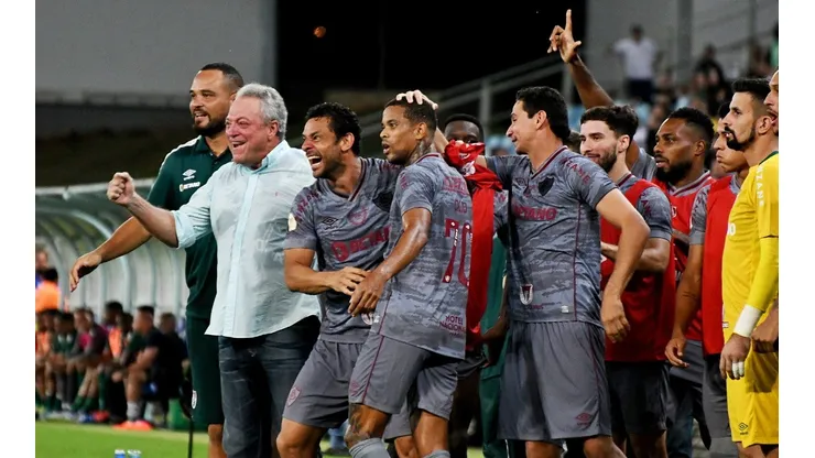 Foto: Flickr Oficial Fluminense FC/Mailson Santana | Atacante do Flu comemora oportunidade no BR22