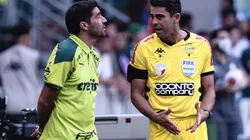 Ettore Chiereguini/AGIF. Abel Ferreira, técnico do Palmeiras, sempre chamou a atenção para possíveis falhas de arbitragem em campeonatos