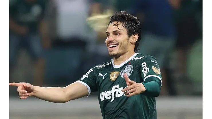 Goias x Palmeiras; Raphael Veiga quer levar os paulistas a vitória (Foto: Cesar Greco/Palmeiras)
