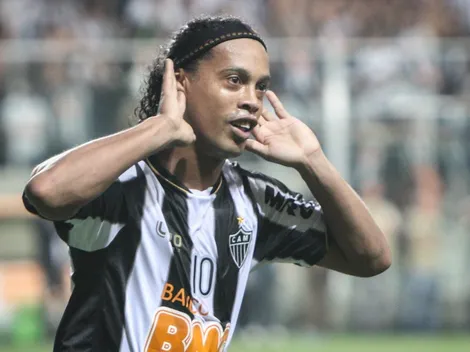 Ex-companheiro de R10 no Galo faz gol de falta ao estilo do craque na Ásia; veja