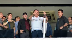 Foto: Bruno Ulivieri/AGIF - Jair Bolsonaro compareceu em 2019 a um San-São