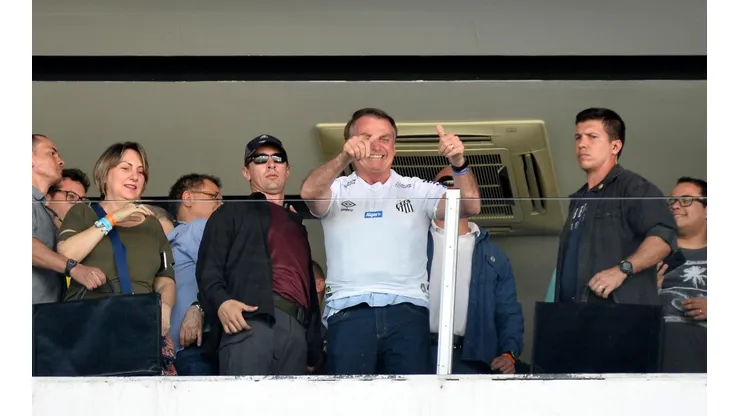 Foto: Bruno Ulivieri/AGIF - Jair Bolsonaro compareceu em 2019 a um San-São
