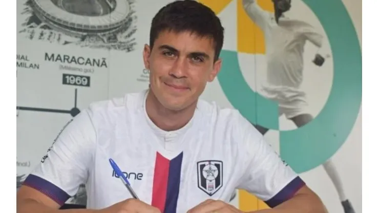 Leonam Viana/RFC. Familiarizado com o futebol brasileiro, Emanuel Biancucchi pode atuar por time da terceira divisão