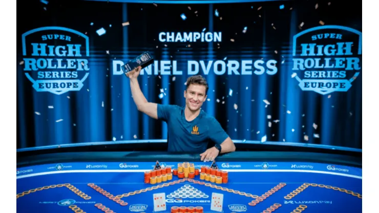 Daniel Dvorezz arrumou excelente premiação (Foto: PokerNews)