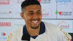 Foto: Divulgação/ EC Bahia - Rildo deu sua primeira entrevista coletiva