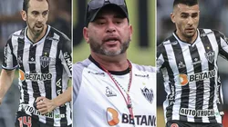 O técnico teve que explicar a escalação de Godín e a ausência de Alonso no clássico