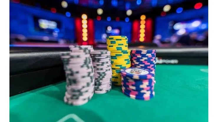 Fichas de poker da WSOP (Foto: Hayley Hochstetler/PokerNews)