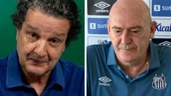 Foto Juca Kfouri: Reprodução - Foto Rueda - Site do Santos Futebol Clube