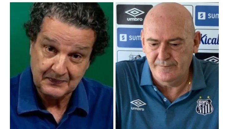 Foto Juca Kfouri: Reprodução - Foto Rueda - Site do Santos Futebol Clube