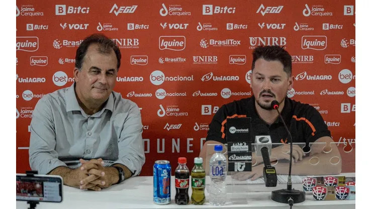 Divulgação/EC Vitória. Fábio Matos dá detalhes sobre sequência de temporada do Leão em coletiva